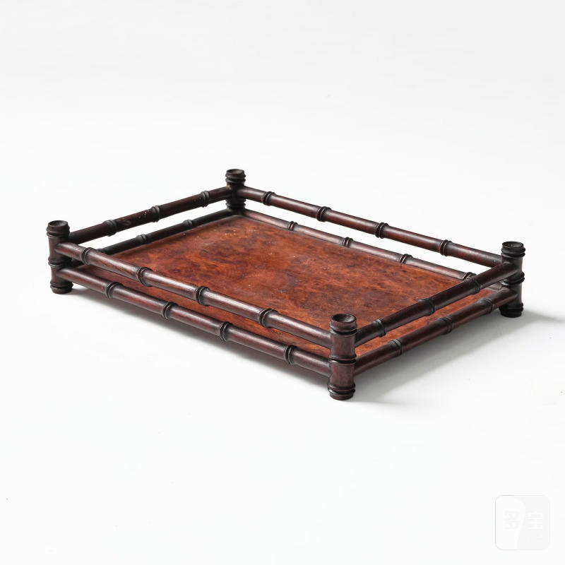 A hardwood scroll end stand, - 图8